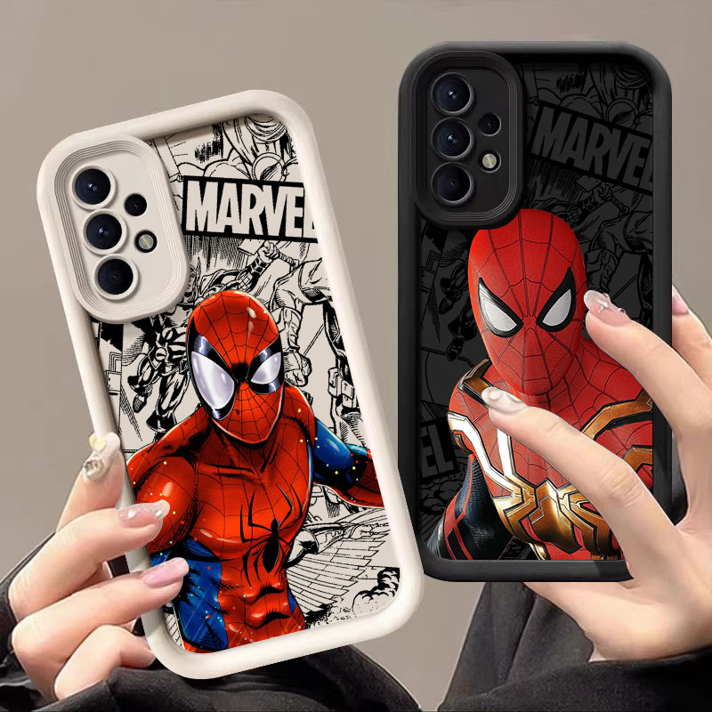 Samsung Galaxy A55 - Casing Marvel Superhero Spider Man untuk
