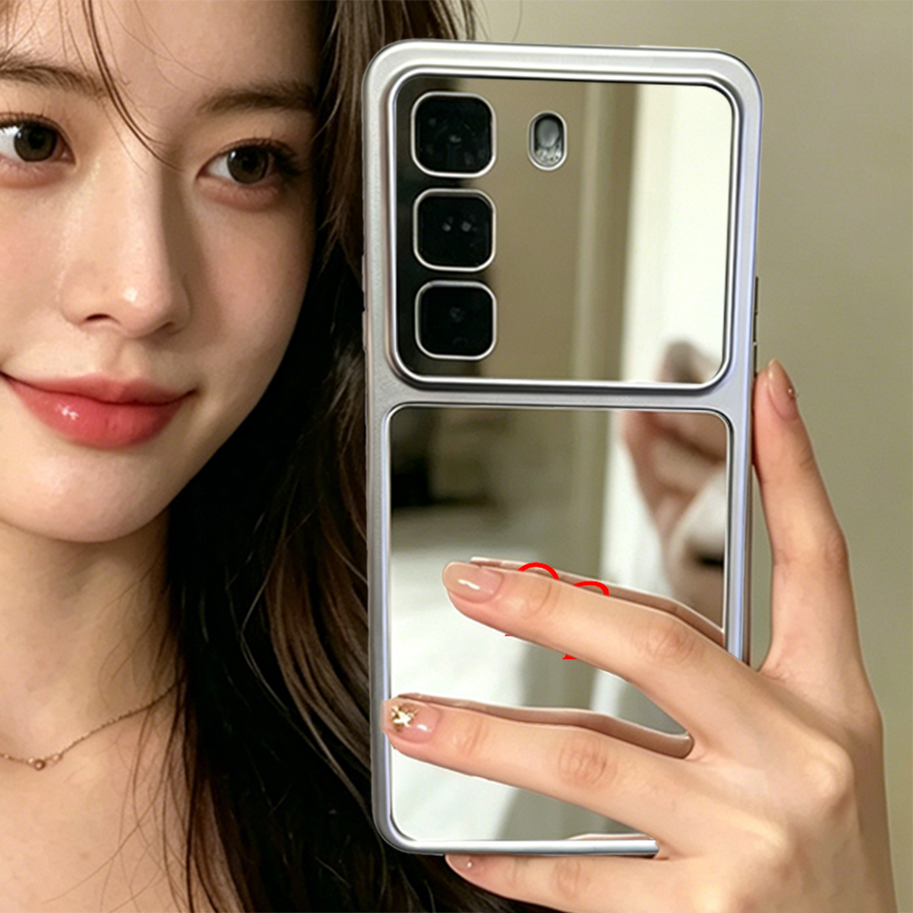 Oppo A78 - Casing Ponsel Cermin Rias Mewah untuk