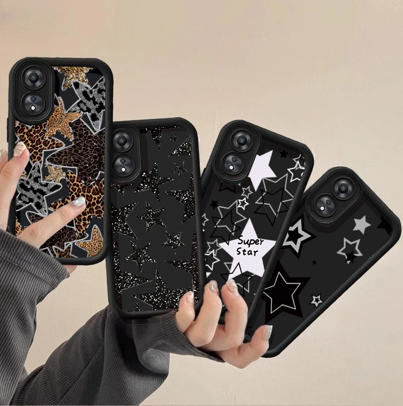 Vivo Y28 - Casing Bintang Y2k Lucu Korea untuk