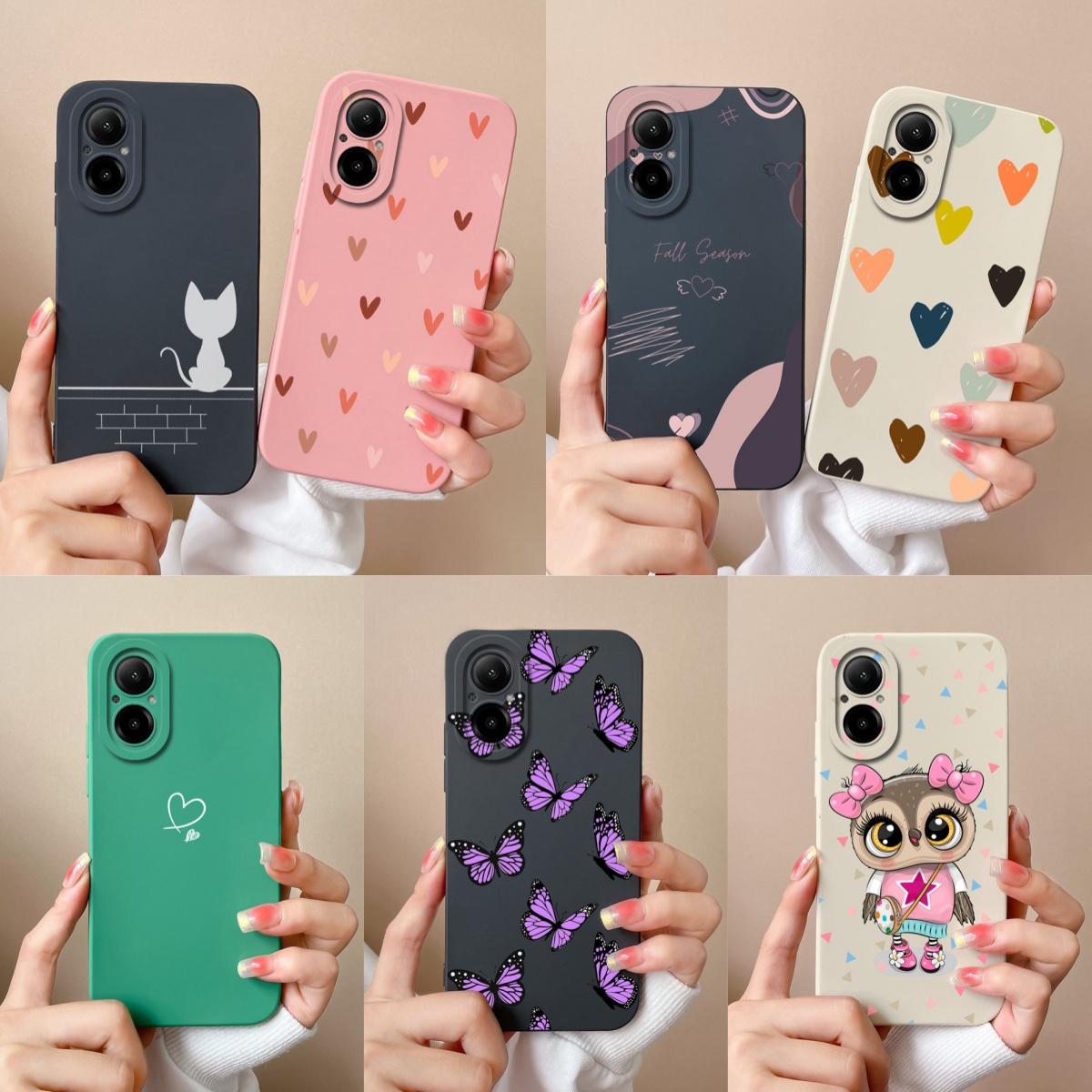 Realme C67 - Casing ponsel untuk Realme C67, pelindung
