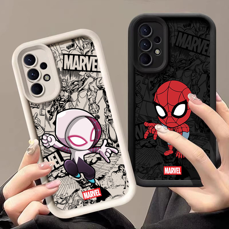Samsung Galaxy A55 - Casing Marvel Spiderman Gwen untuk Samsung