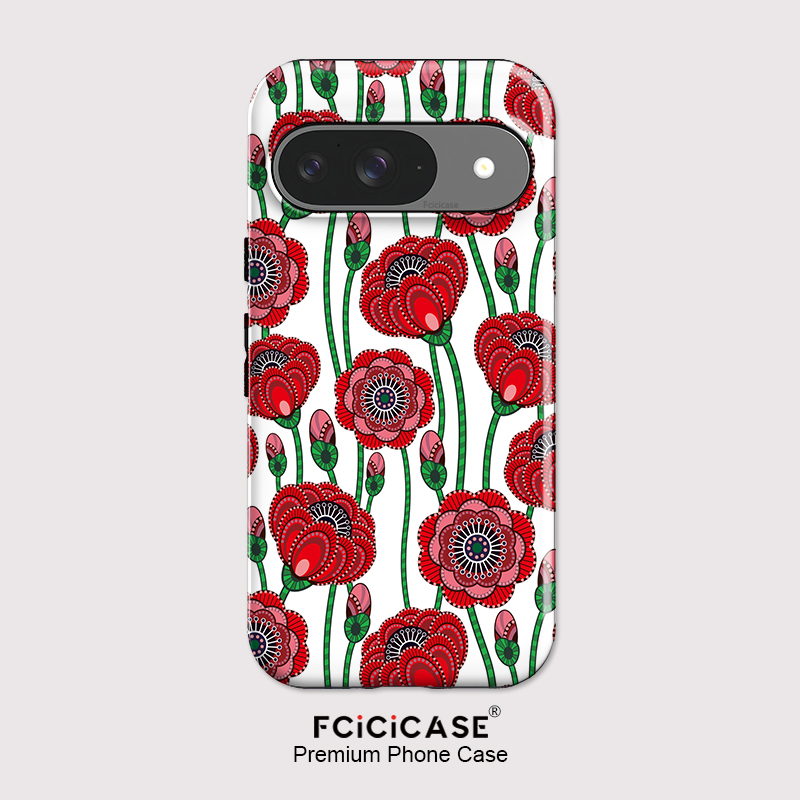 Google Pixel 9 Pro - Fcicicase Casing Ponsel Akrilik Matte untuk