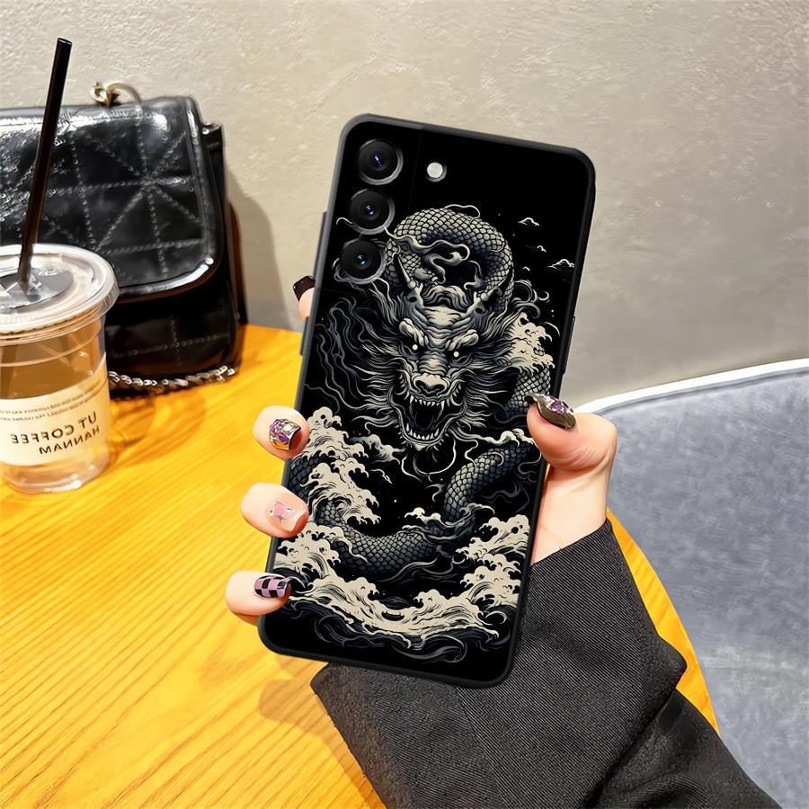 Casing Ponsel Seni Naga Gelomb - Samsung Galaxy A55 ulasan dan harga