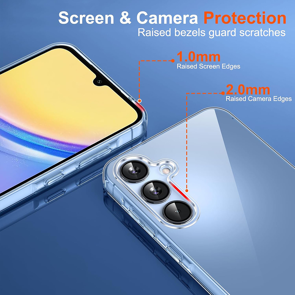 Casing Anti Benturan Bening Un - Samsung Galaxy A55 ulasan dan harga