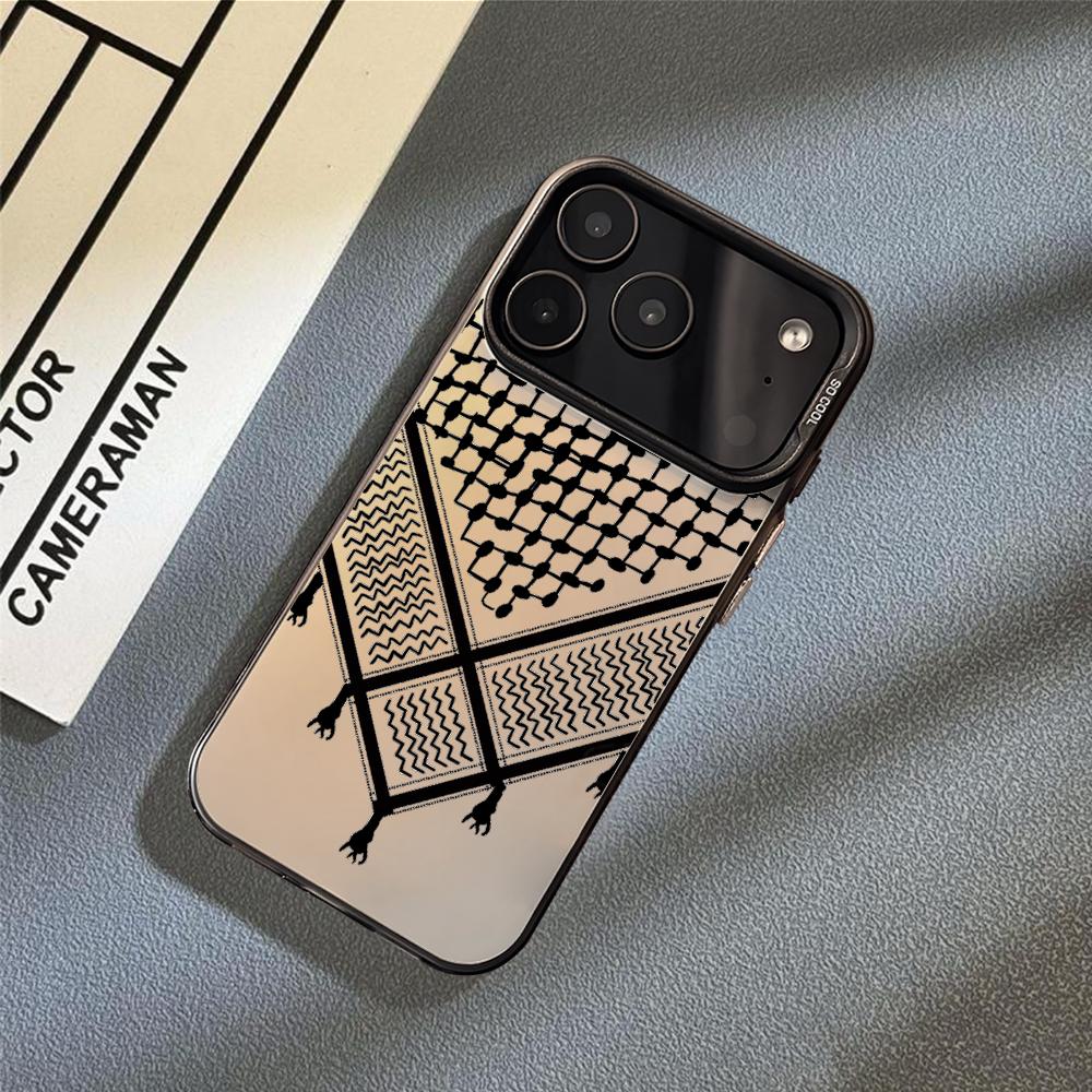 Casing Ponsel Keffiyeh Palesti - Apple Iphone 15 ulasan dan harga