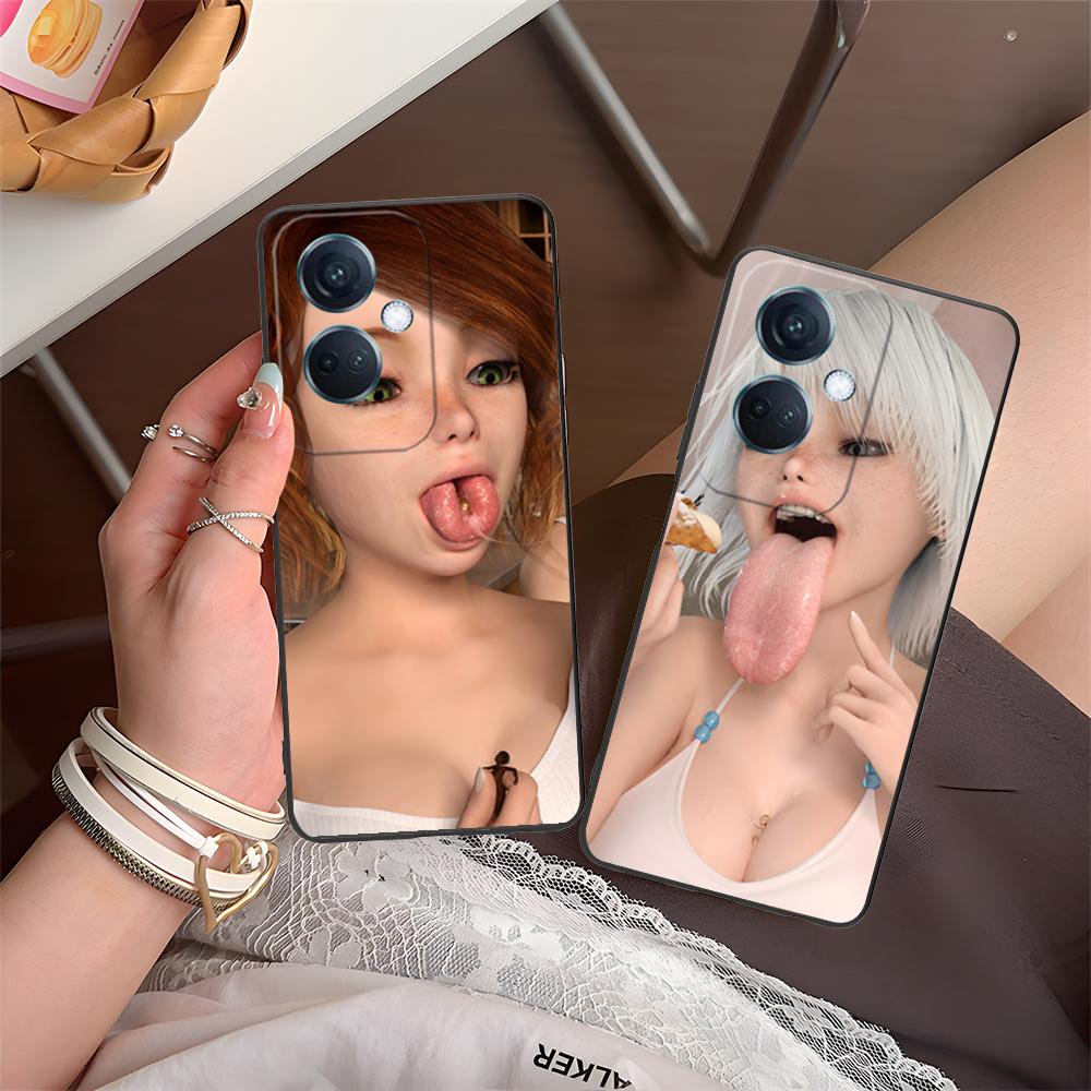 Casing Ponsel Y2K Girl Teena C - Oppo Reno 12 ulasan dan harga