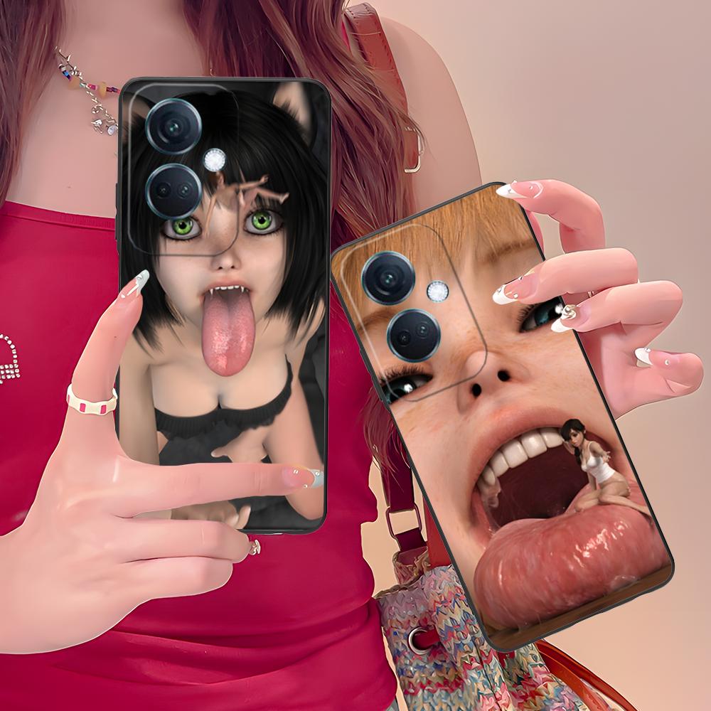Casing Ponsel Y2K Girl Teena C - Oppo Reno 12 ulasan dan harga