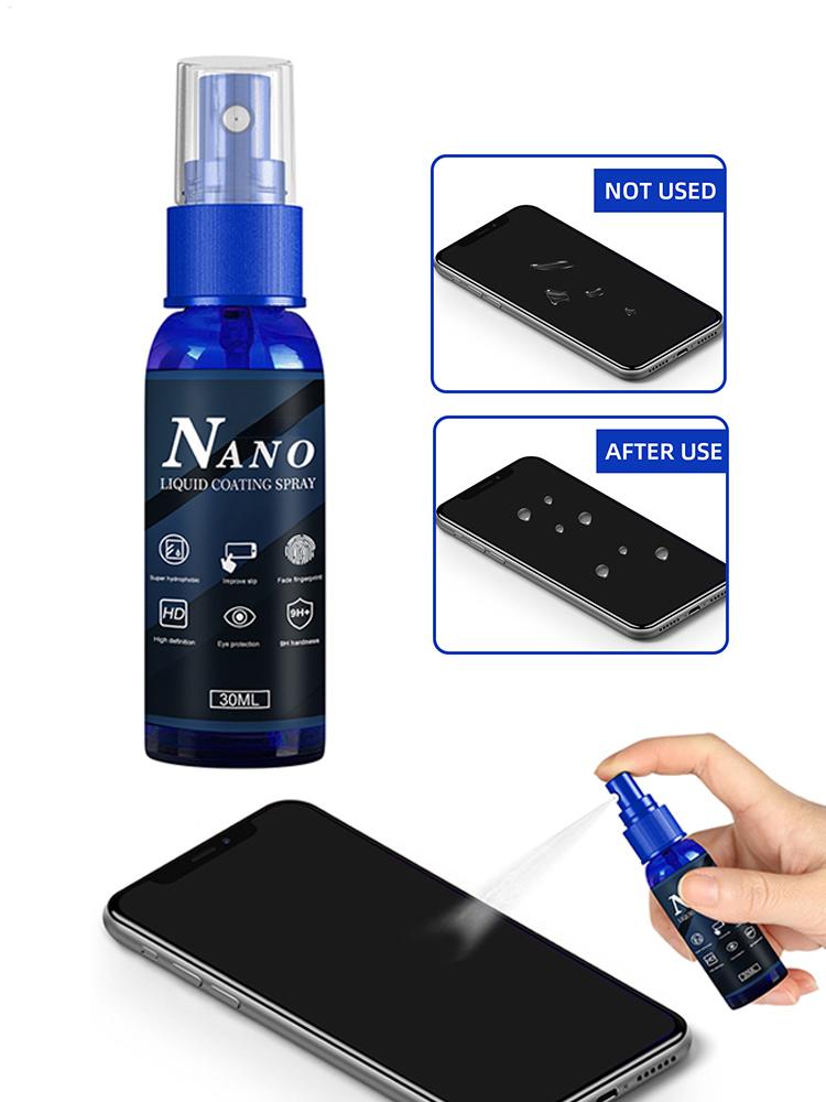 Semprotan Pelindung Layar Cair - Oleophobic Coating Spray ulasan dan harga