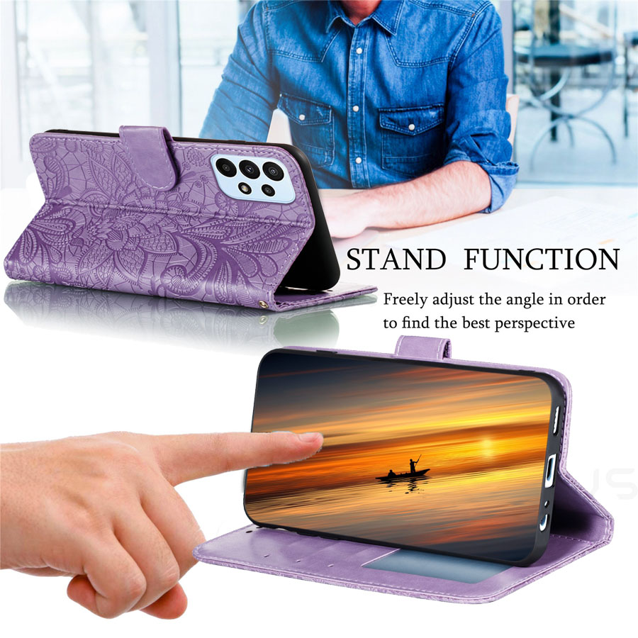 Casing Dompet Bunga untuk Real - Realme C67 ulasan dan harga