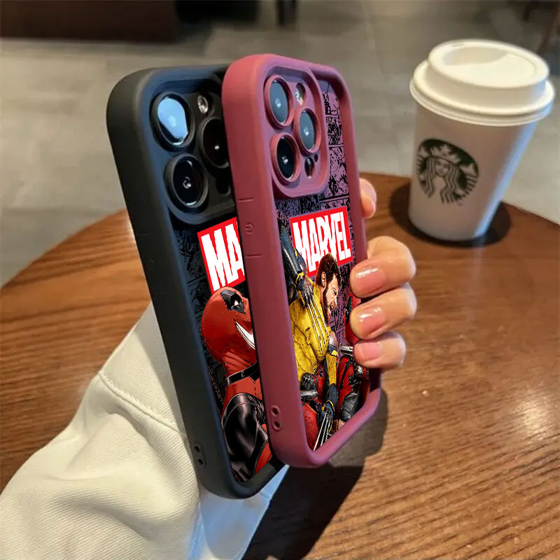 Casing Marvel Deadpool dan Wol - Samsung Galaxy S24 ulasan dan harga