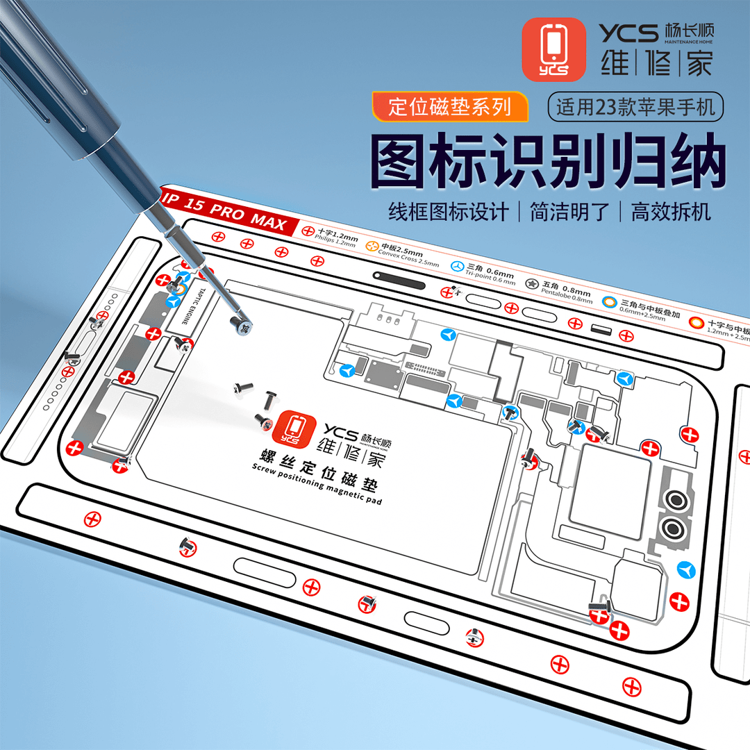 Alas Penyimpanan Sekrup Magnet - Screen Alignment Tool ulasan dan harga