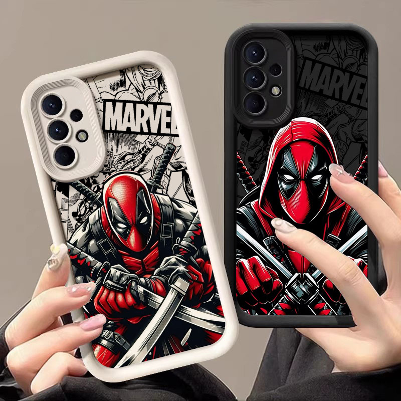 Casing Marvel Deadpool Pendeka - Samsung Galaxy A55 ulasan dan harga