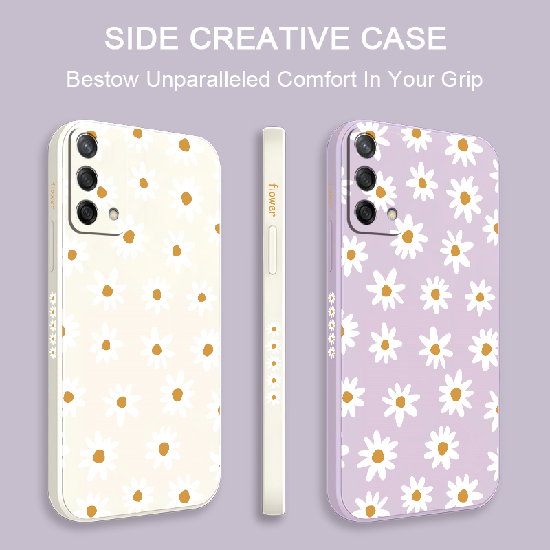 Casing Lunak Bunga Aster untuk - Oppo A78 ulasan dan harga