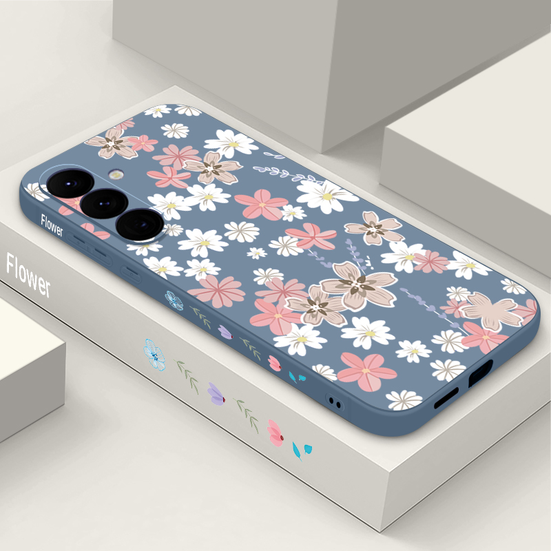 Casing Ponsel Pola Bunga Flora - Samsung Galaxy A55 ulasan dan harga