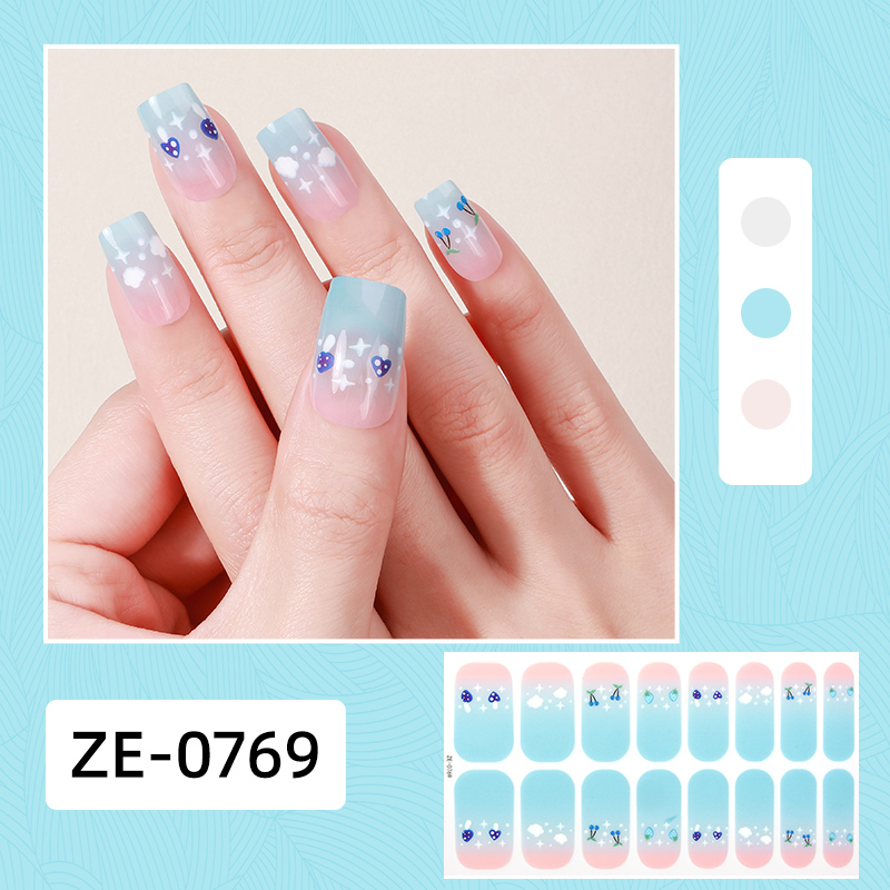 16Tips Stiker Kuku Full Cover  - Full Cover Adhesive ulasan dan harga