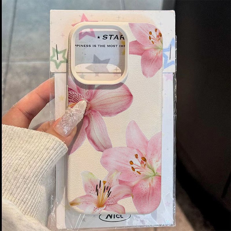 Casing Ponsel Tekstur Pink Lil - Samsung Galaxy A55 ulasan dan harga