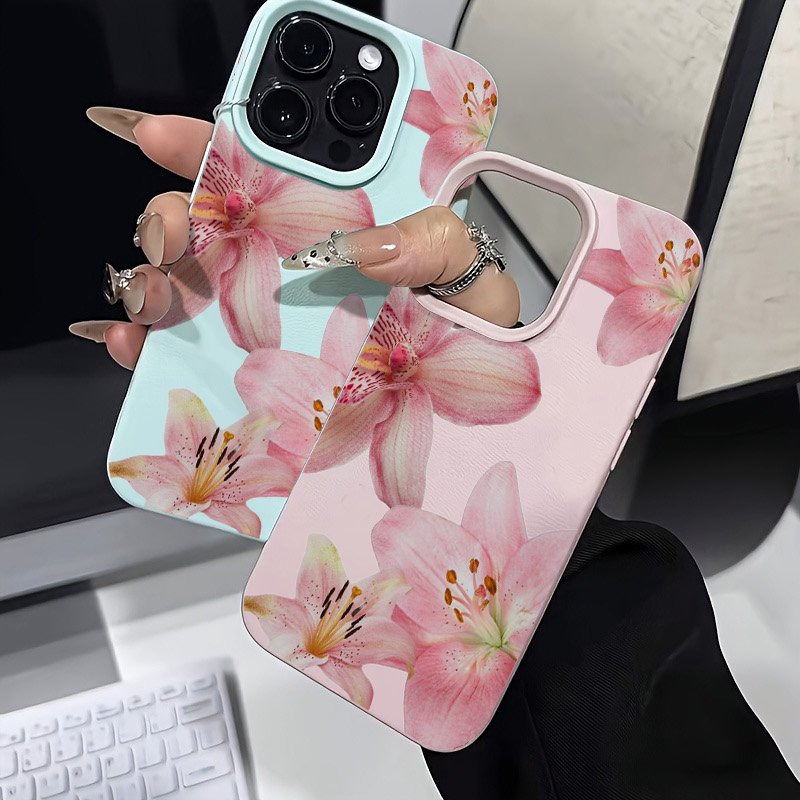 Casing Ponsel Tekstur Pink Lil - Samsung Galaxy A55 ulasan dan harga